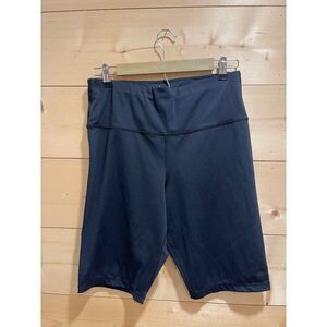 Boston Proper Black Beyond Travel Biker Stretch Shorts Medium EUC